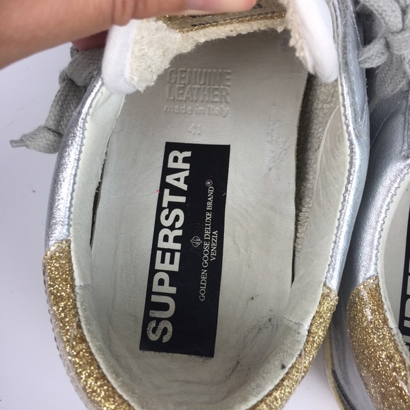 GOLDEN GOOSE Superstar Distressed Sneakers \\ 41 - Picture 11 of 11